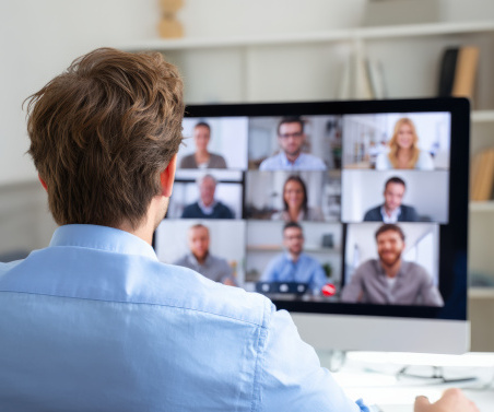 Symbolbild Online-Meeting